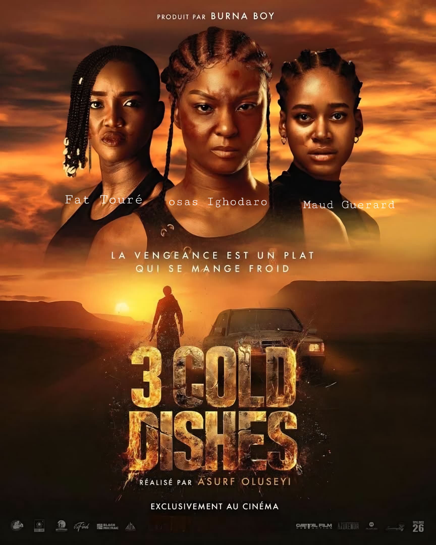 3 COLD DISHES Avant première le 23 novembre a Cotonou